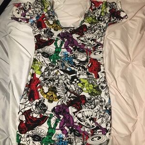 Marvel Comics Mini Dress